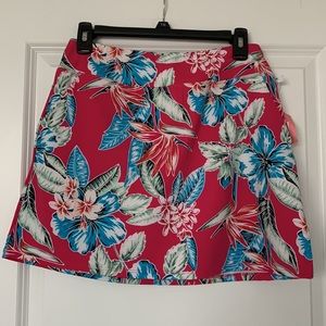 NWT Tommy Bahama Birds of Paradise Golf Skort Size S